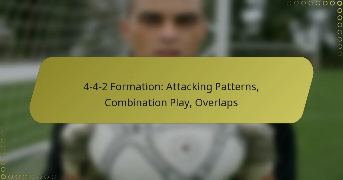 4-4-2 Formation: Attacking Patterns, Combination Play, Overlaps
